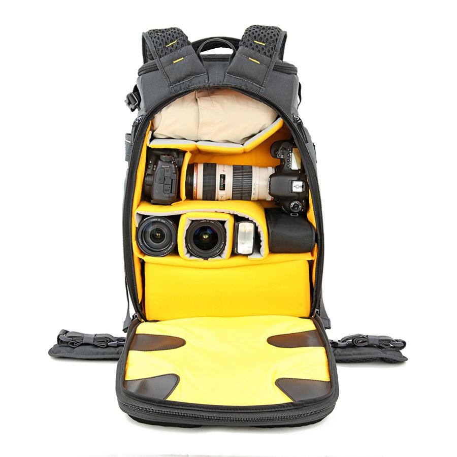 Mochila - Vanguard ALTA SKY 51 D, equipos profesionales de fotografía, Interior versátil