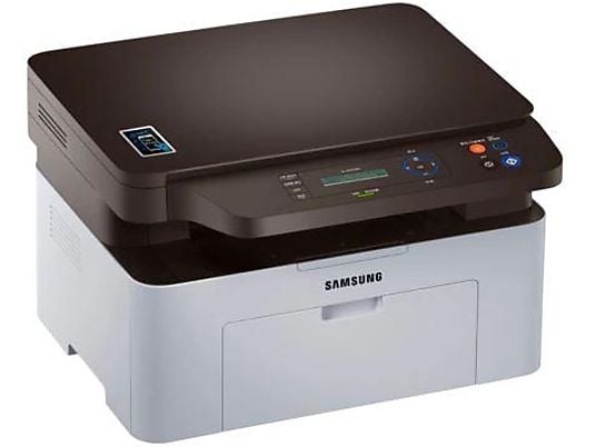 Impresora multifunción - Samsung SL-M2078W, Monocromo, WiFi, NFC, 20 ppm, 1200 ppp, USB, Blanca