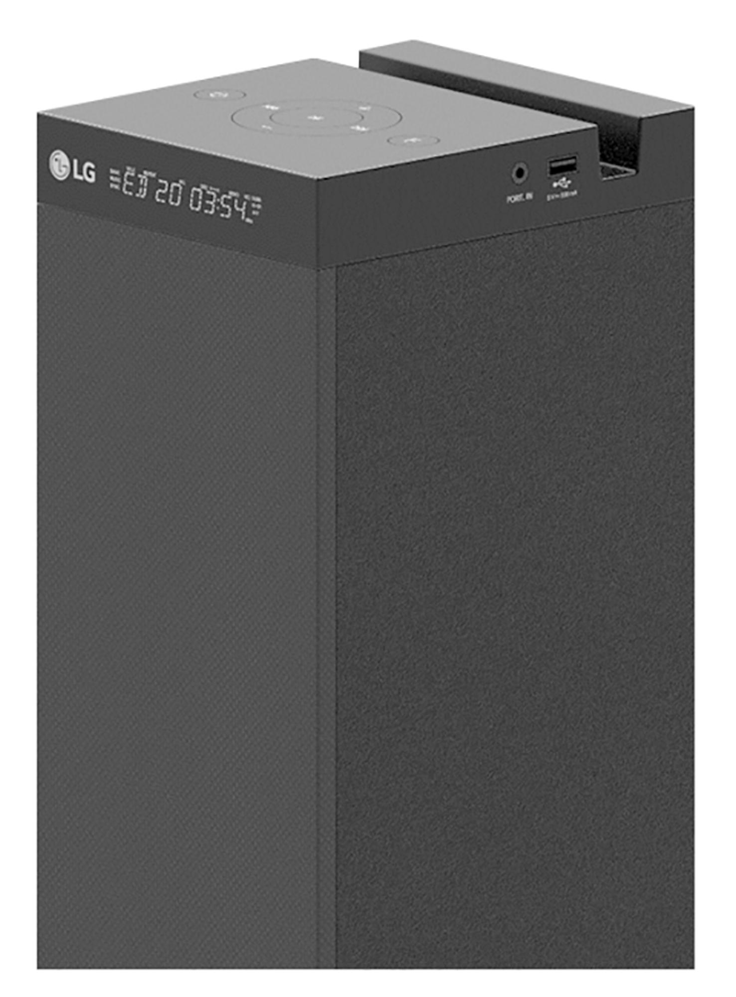 Altavoz de torre - LG RK1D, 60 W, USB, Bluetooth, Bass refflex, Negro