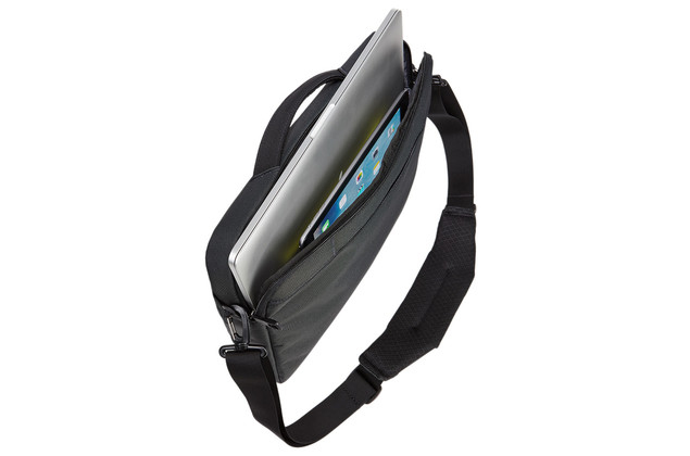 Maletín para portátil - Thule Subterra, Apto para Apple MacBook de 13", Negro