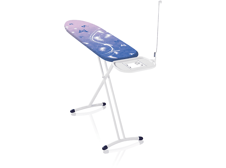 Leifheit AirSteam Premium Asse Da Stiro - Ripiano Per Caldaia, Regolazione Altezza, 130x45 Cm, Blu - Foto 12