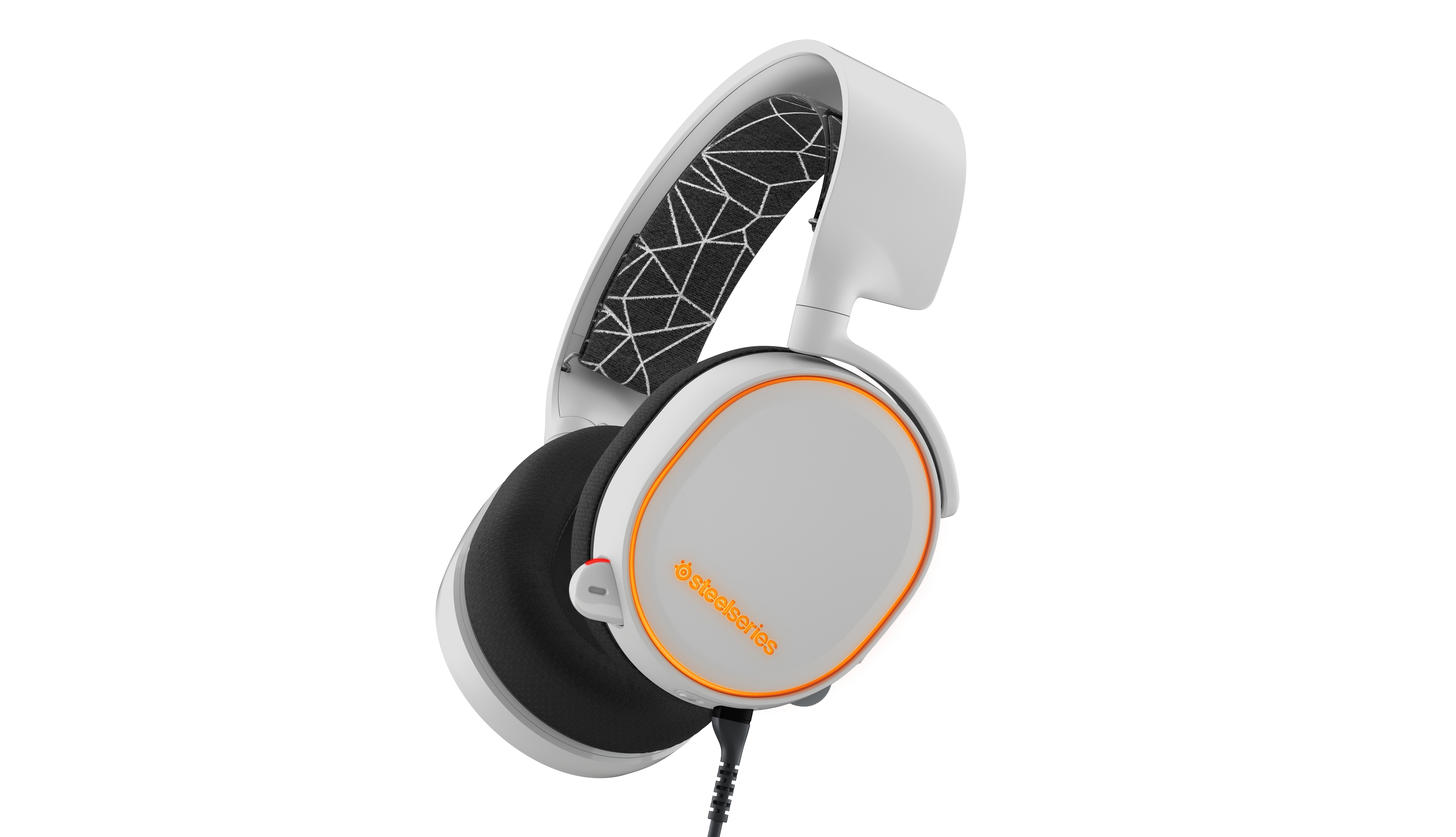 STEELSERIES Arctis 5 Beyaz DTS:X 7.1 Surround Oyuncu Kulaküstü