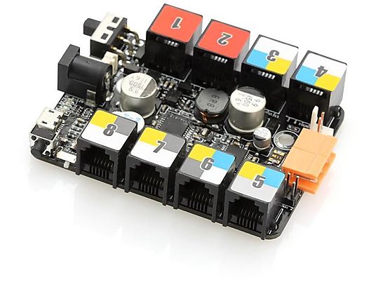 Robot educativo - SPC Makeblock Kit Inventor Electronic, Bluetooth, 12 sensores
