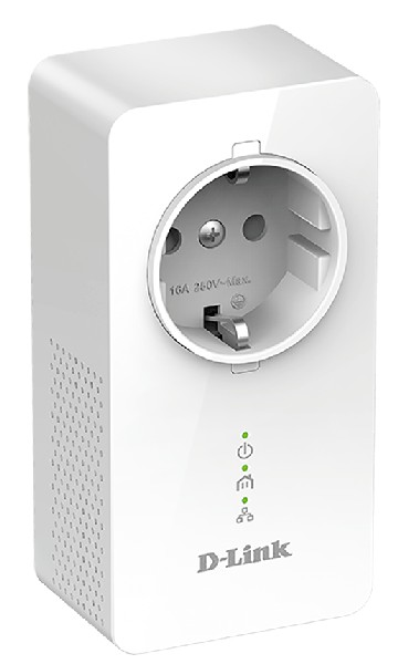 Adaptador PLC - D-Link DHP-W611AV, 1000 Mbit/s, 2 unidades, Blanco