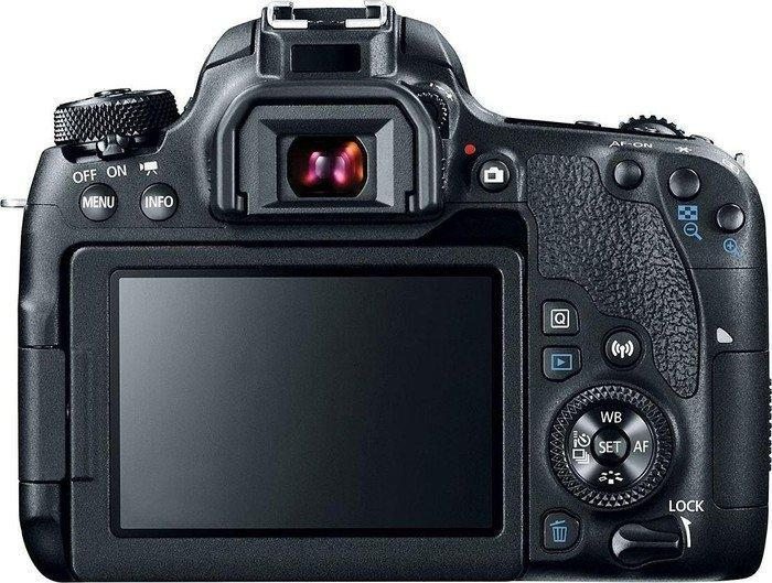 Cámara Reflex - Canon EOS 77D, Sensor CMOS, 24.2MP, Full HD, 3", WiFi, Bluetooth, NFC, Negro