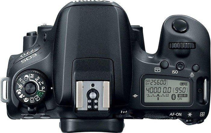 Cámara Reflex - Canon EOS 77D, Sensor CMOS, 24.2MP, Full HD, 3", WiFi, Bluetooth, NFC, Negro