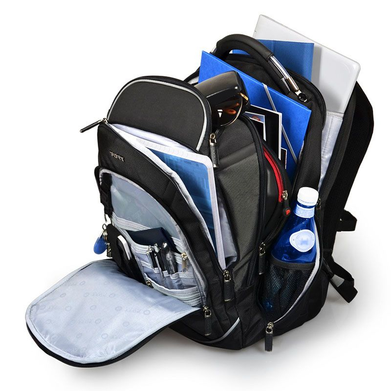 Port Designs Melbourne Poliéster Negro mochila