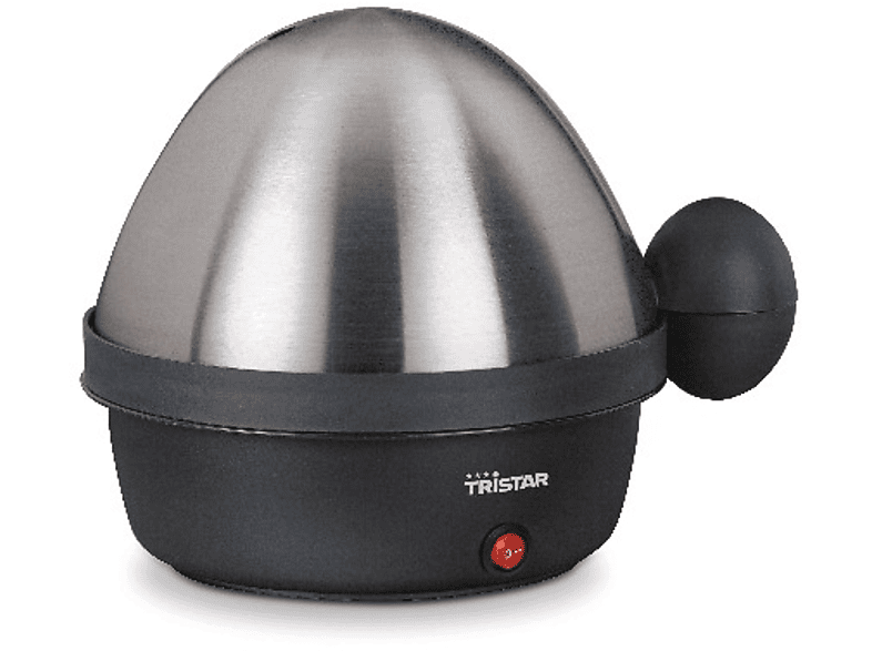 Cuece huevos - Tristar EK 3076, Apto para 7 huevos, acero inoxidable, 360W
