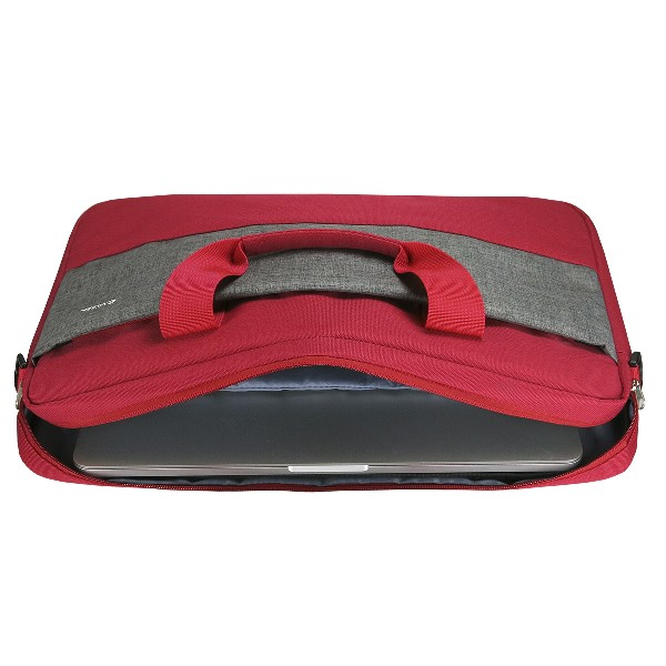 e-Vitta Select Pack USB 16" Notebook briefcase Gris, Rojo