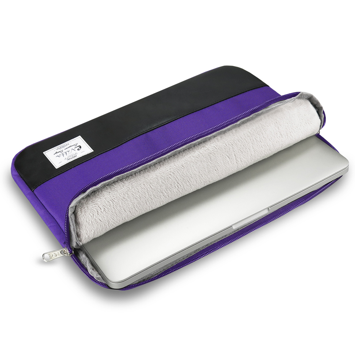 e-Vitta Sleeve Heritage 15.6" Notebook sleeve Negro, Púrpura