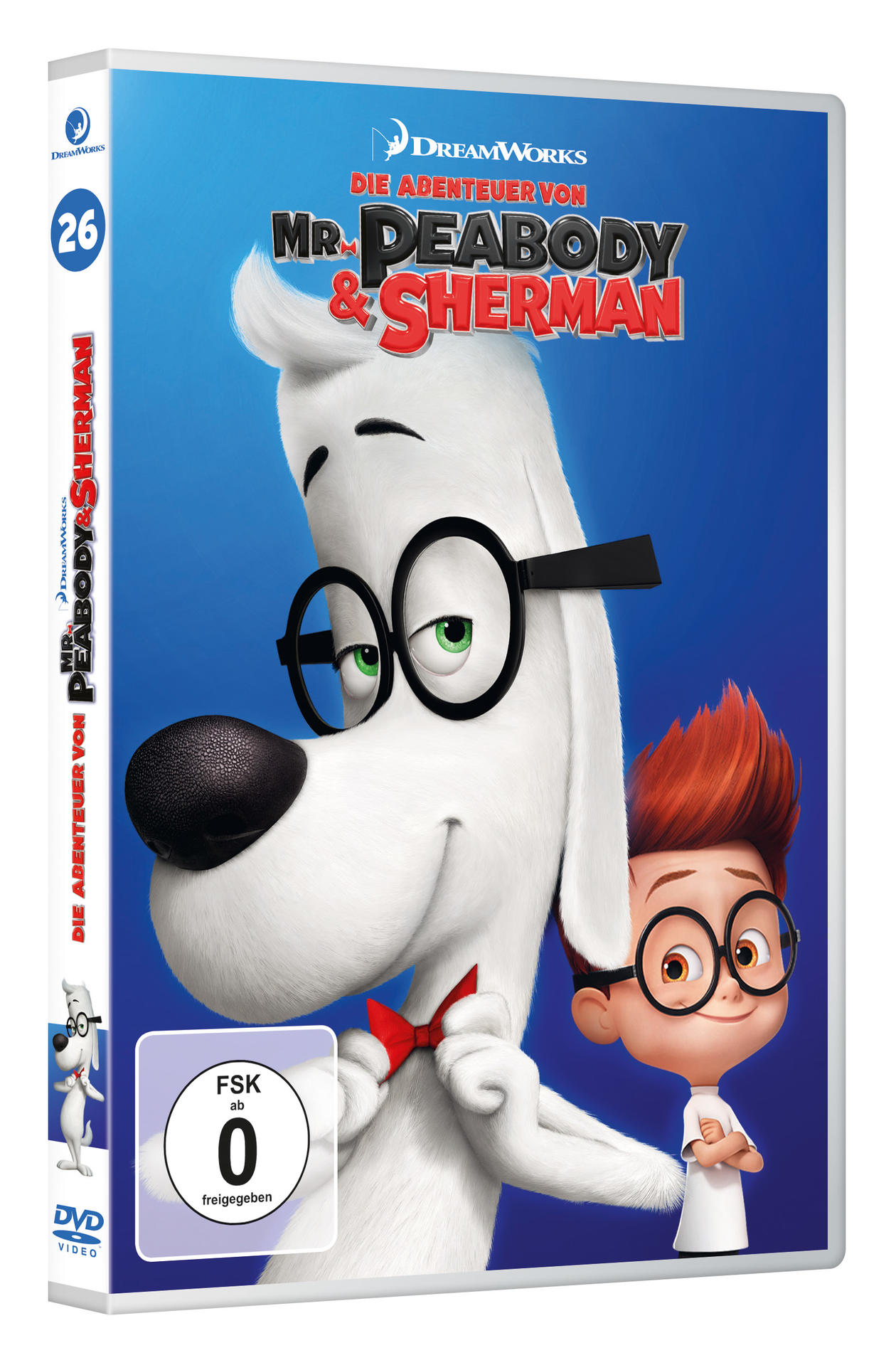 Die Abenteuer von Mr.Peabody & Sherman DVD