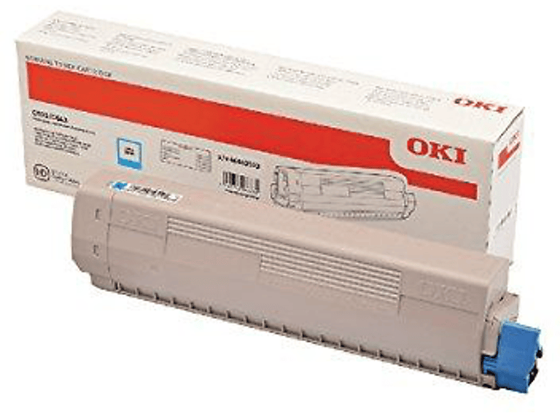 OKI 46443103 Toner 10000páginas Cian tóner y cartucho láser