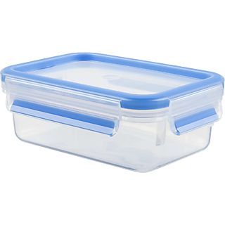 Tupper - Hermético Tefal MasterSeal K30212, rectangular, 1 L, 1 pieza, Transparente