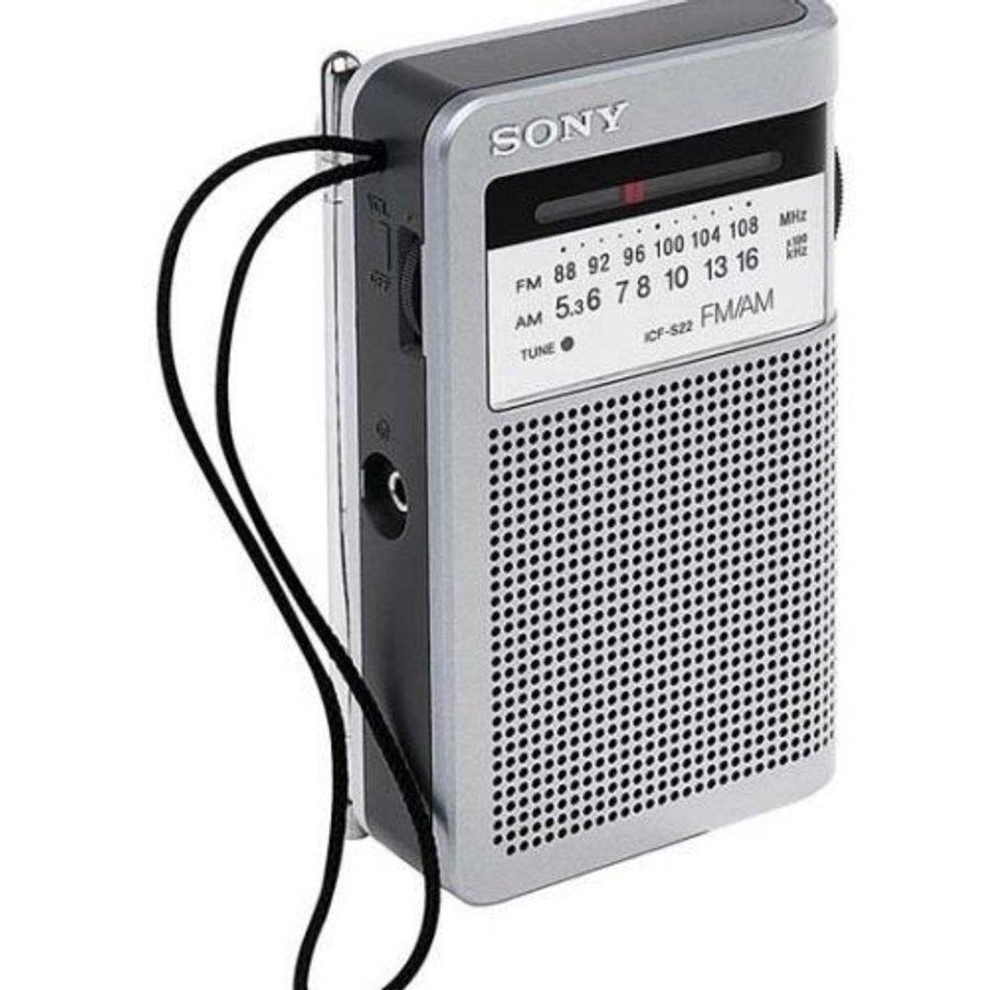 Sony Radio Portable AC/DC AM/FM à Accord analogique ICF-506