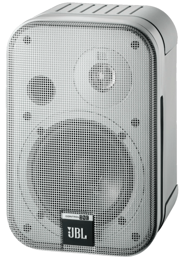 Altavoz estéreo JBL Control One, 100W, Plata