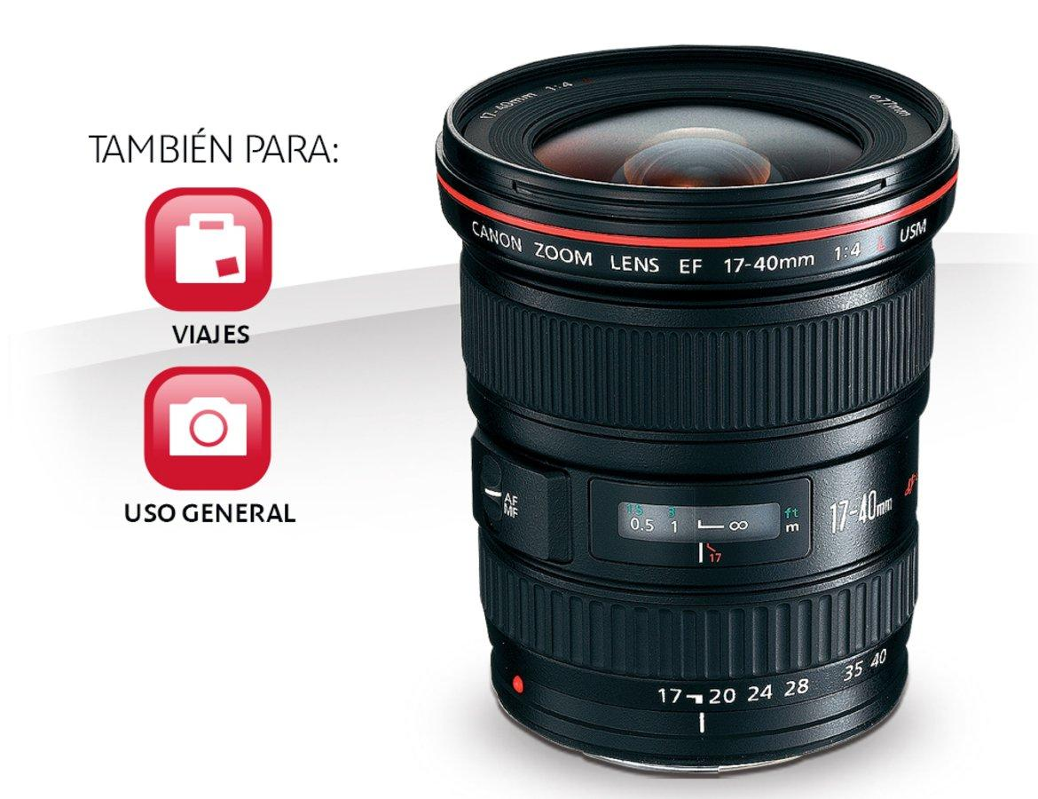 Objetivo - Canon EF 17-40 mm, f/4 L USM