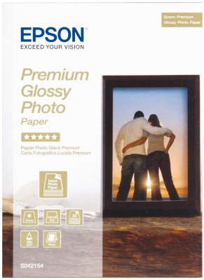 Papel fotográfico - Epson Premium Glossy Photo Paper, 13x18cm, 30 unidades y 255 gramos