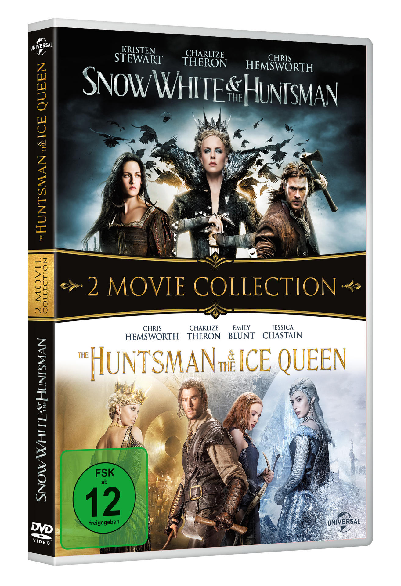 SNOW HUNTSMAN WHITE & THE HUNTSMAN/THE DVD