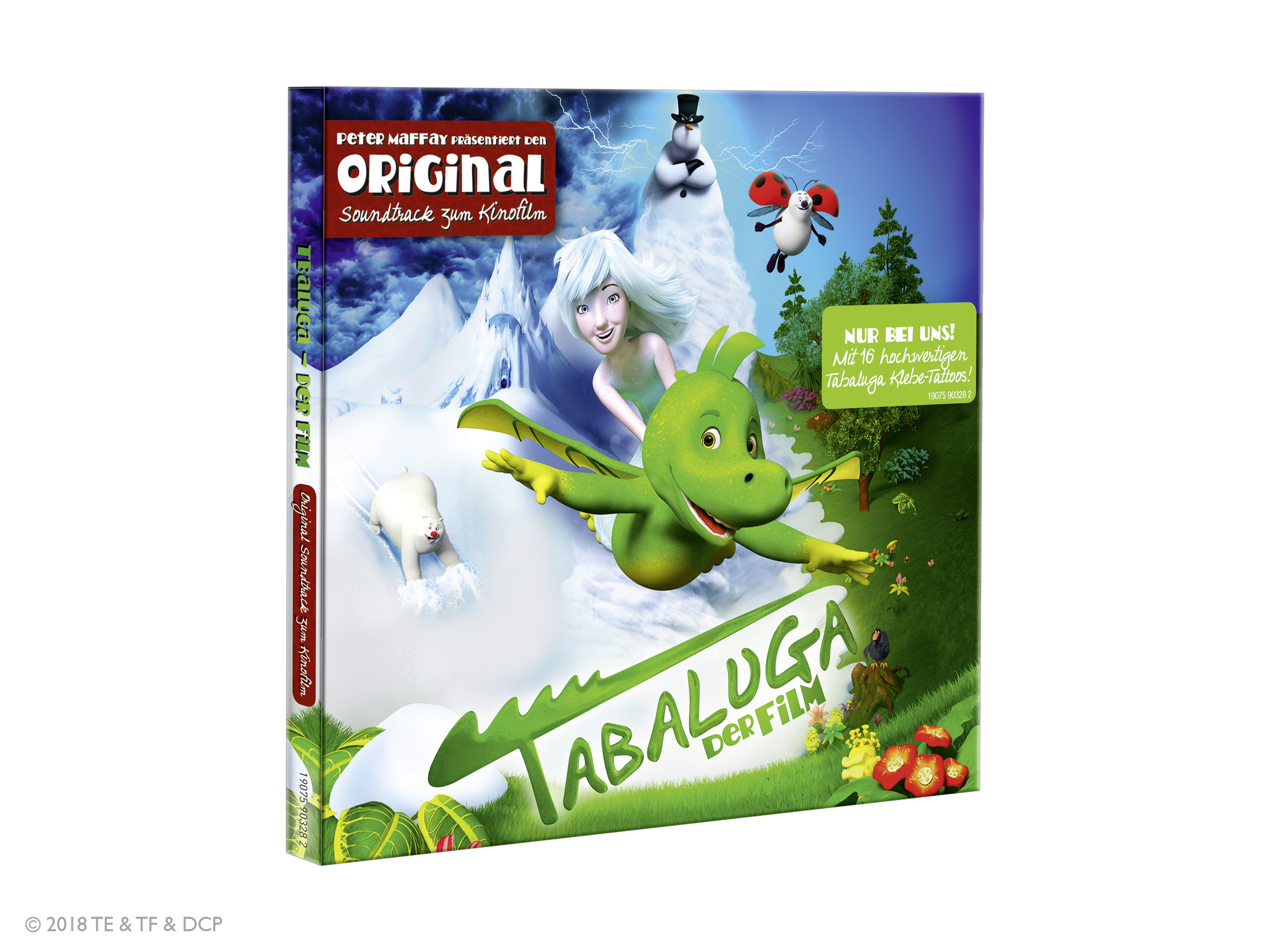 Peter Maffay Präsentiert - Tabaluga - Der Film (OST) Exklusiv Edition inkl. Klebetattoos  - (CD)