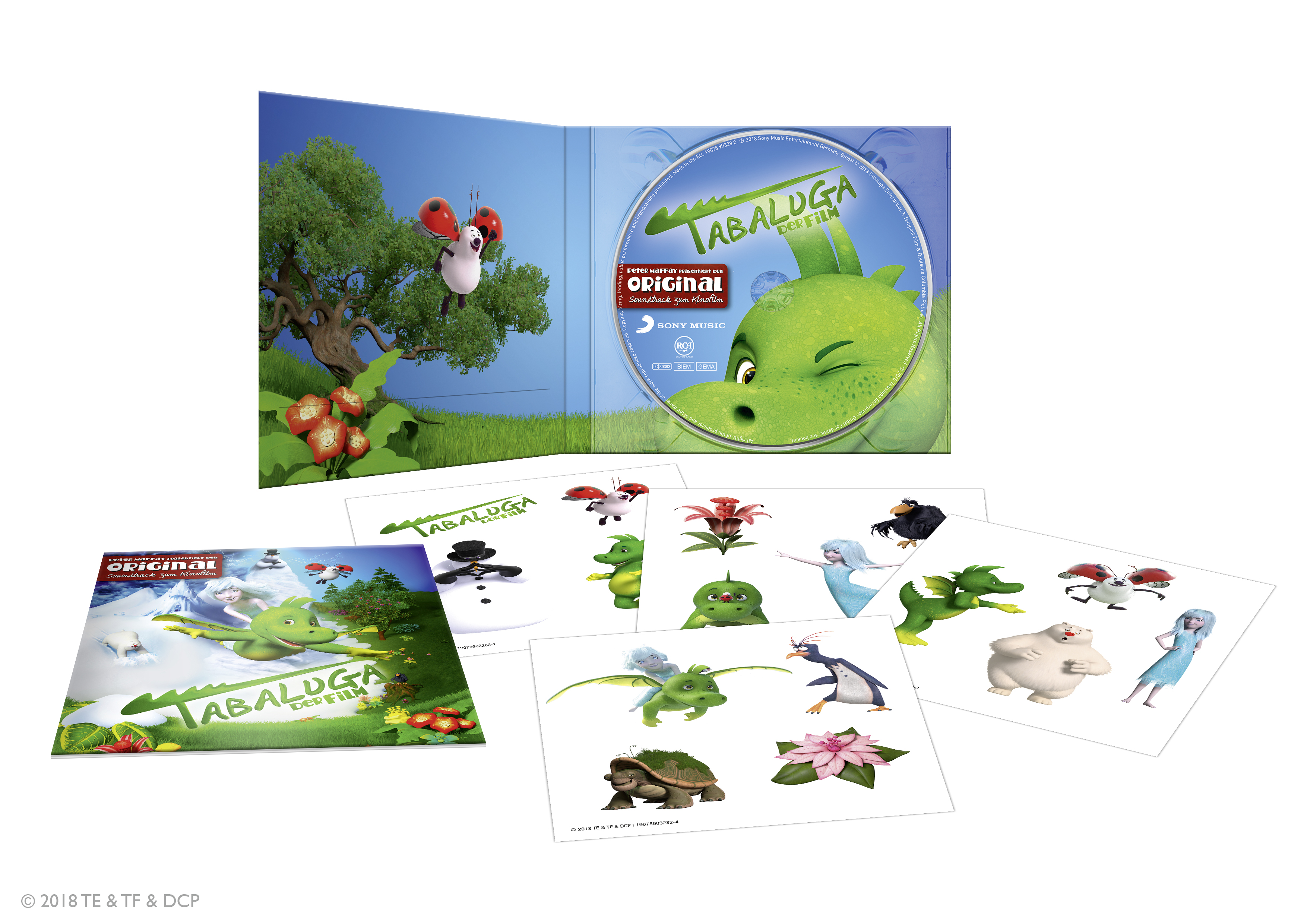 Peter Maffay Präsentiert - Tabaluga - Der Film (OST) Exklusiv Edition inkl. Klebetattoos  - (CD)