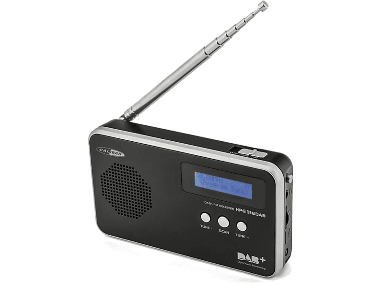 CALIBER Draagbare FM / DAB+ radio (HPG316DAB/B)