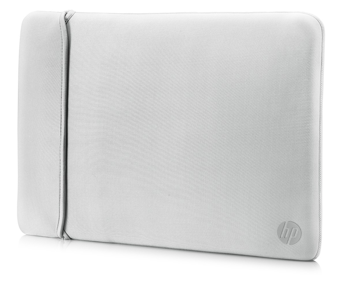 HP Reversible Neoprene Notebooktasche Sleeves für Universal Neoprene, Schwarz/Silber
