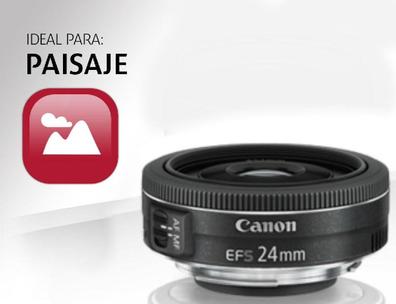 Canon Objetivo - Canon Ef-S 24Mm F/2.8 Stm