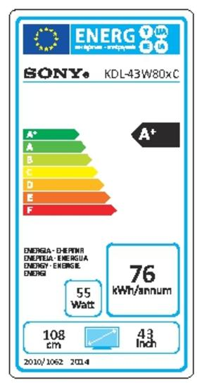 TV LED 43" - Sony KDL43W807, Full HD, 3D, Android Tv