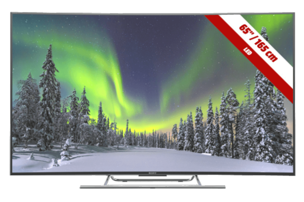 TV LED 65" - Sony 65S8505CB Curvo, Ultra HD, Android Smart TV, Triluminós