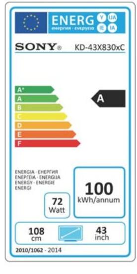 TV LED 43" - Sony 43X8308CB Ultra HD, Android Smart TV
