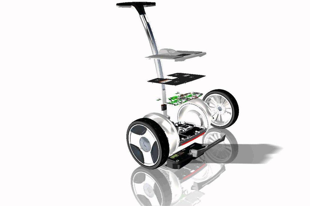 Hoverboard - Ninebot E, Blanco, Vehículo de movilidad