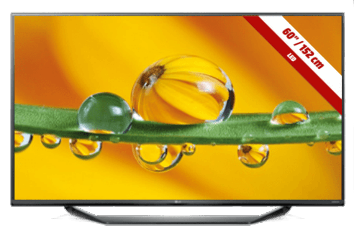 TV LED 60" - LG 60UF770V, 4K, WebOS 2.0, Negro