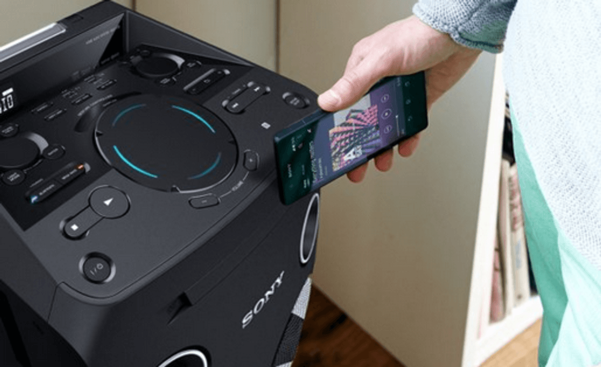 Sony Minicadena Hifi - Sony Mhcv7D,Presión Acústica De 1550W, Bluetooth