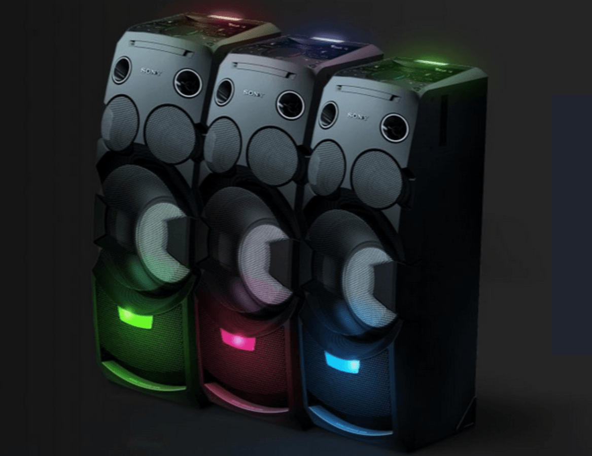 Sony Minicadena Hifi - Sony Mhcv7D,Presión Acústica De 1550W, Bluetooth