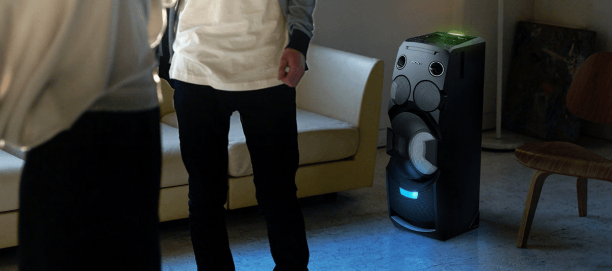 Sony Minicadena Hifi - Sony Mhcv7D,Presión Acústica De 1550W, Bluetooth
