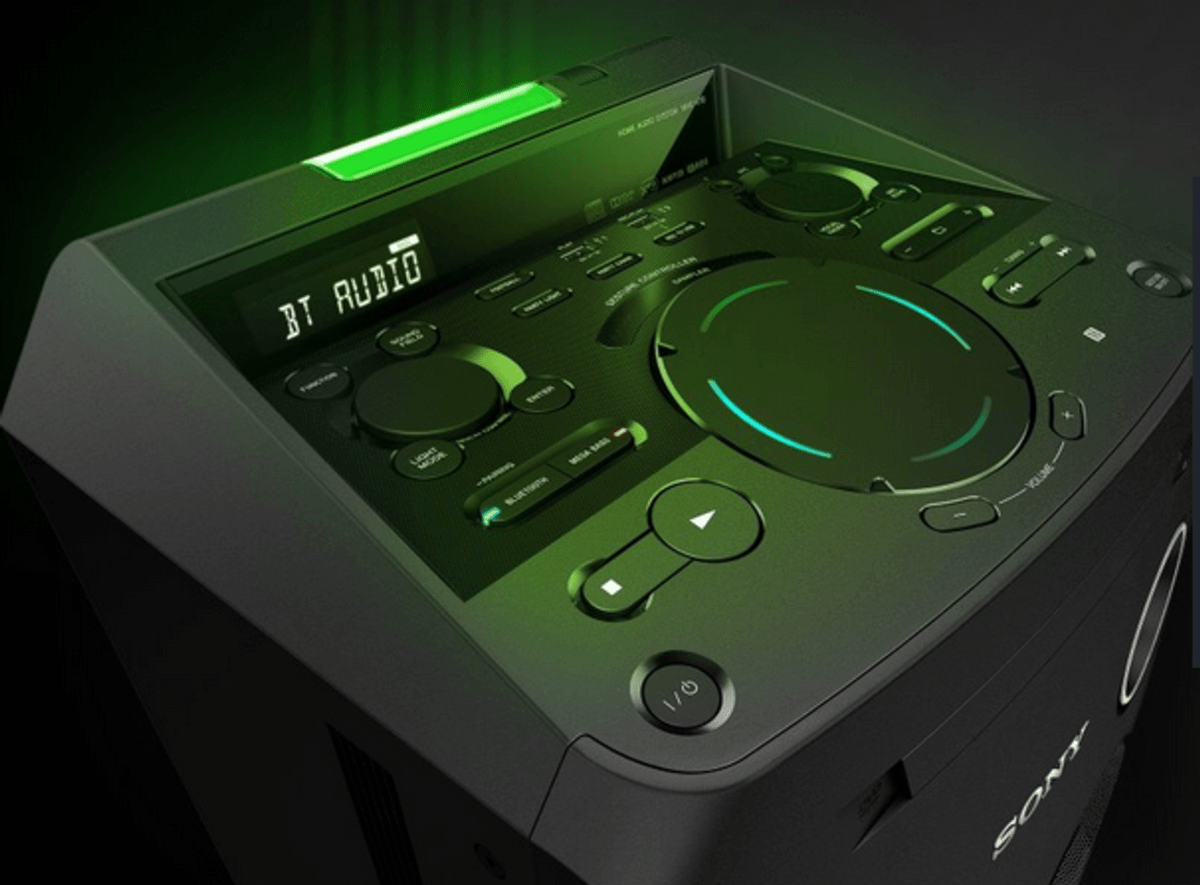 Sony Minicadena Hifi - Sony Mhcv7D,Presión Acústica De 1550W, Bluetooth