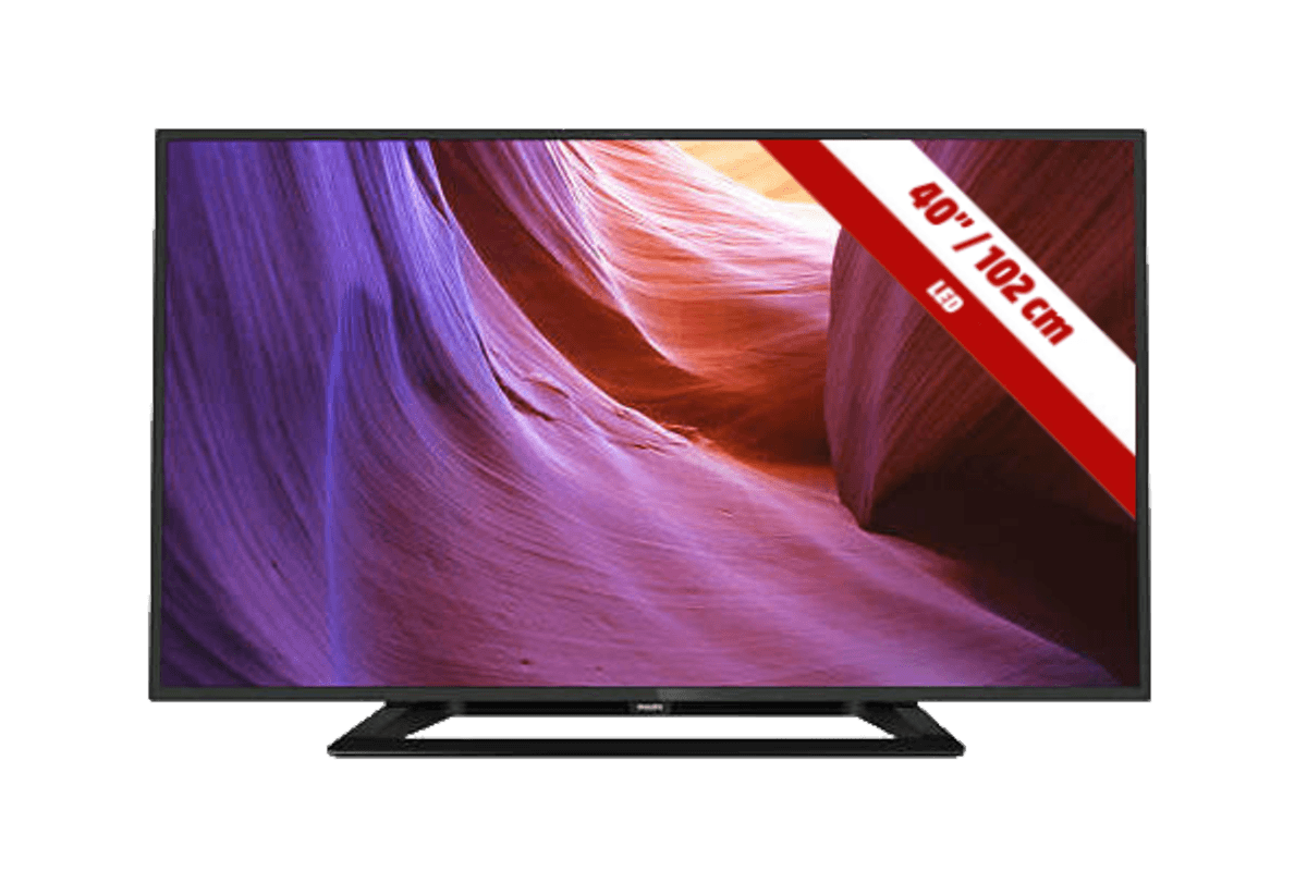 TV LED 40" - Philips 40PFH4100/88 Full HD, 100Hz, USB Grabador