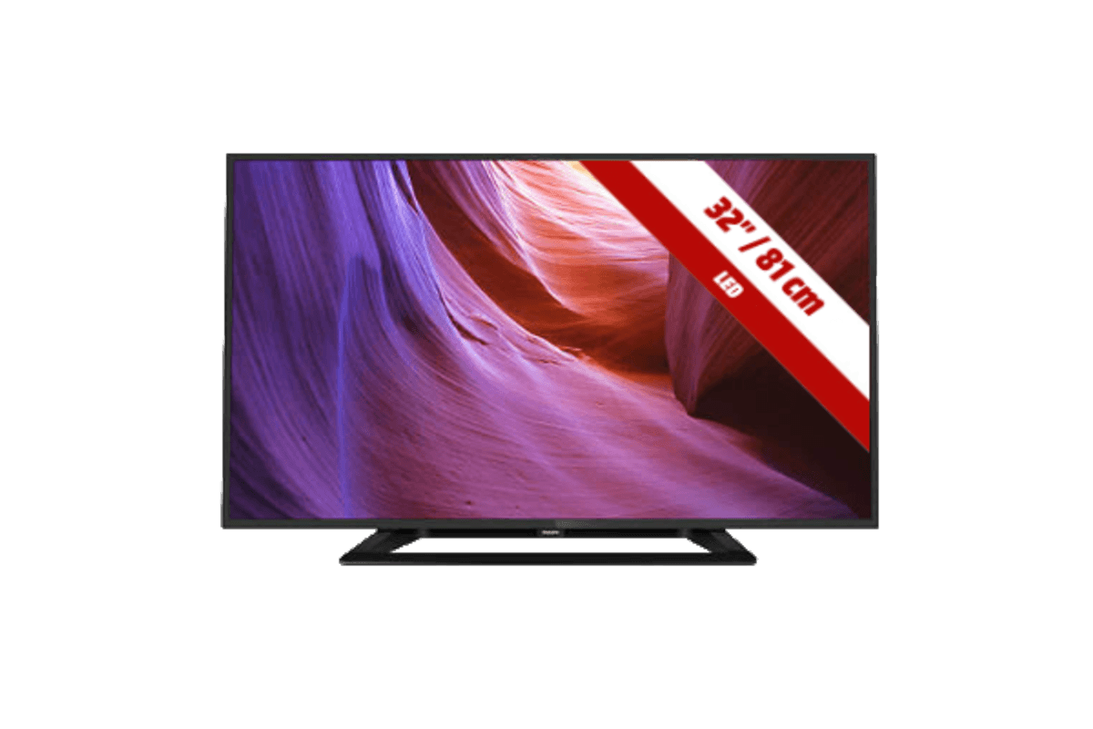 TV LED 32" - Philips 32PFH4100/88 Full HD, 100Hz, USB