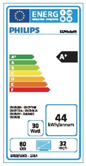 TV LED 32" - Philips 32PHH4100/88 100Hz PMR, USB MULTIMEDIA