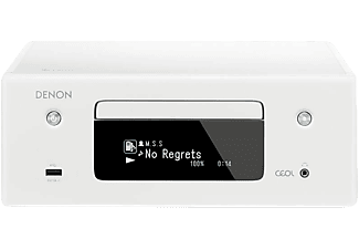 DENON RCDN-10 sztereó erősítő, fehér (DLNA, AirPlay, BT, Wifi)