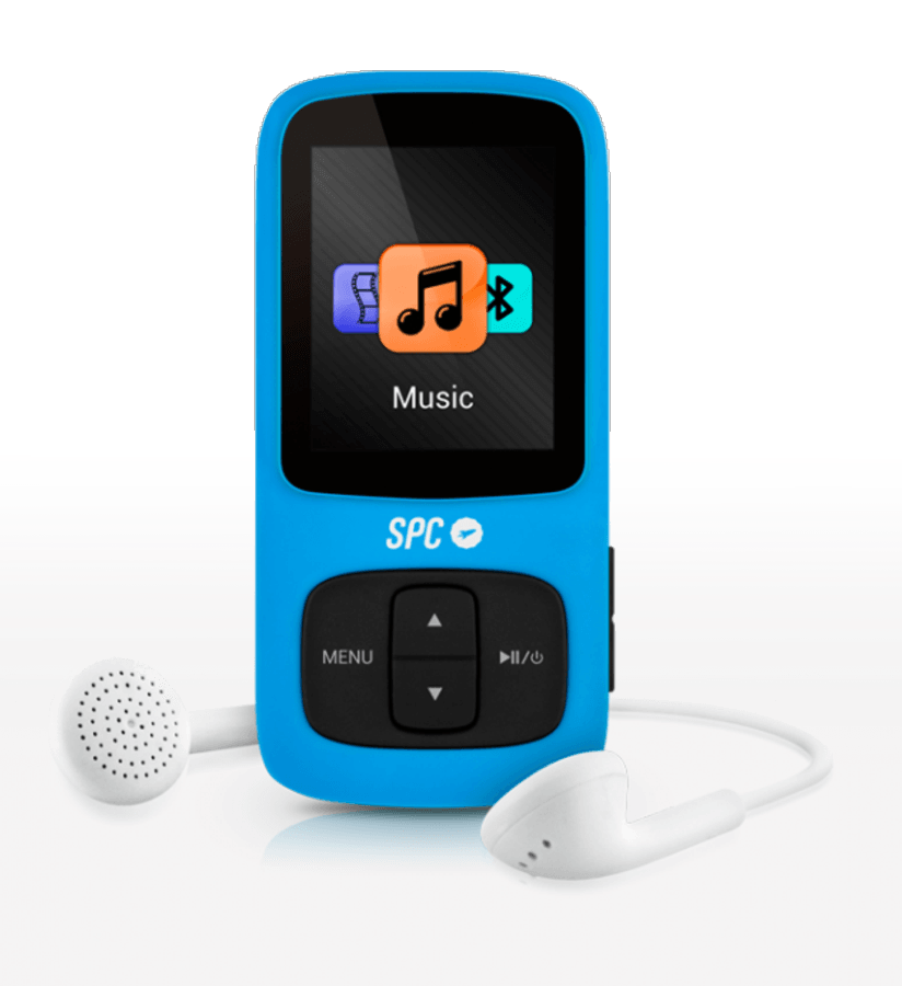 Spc Internet Reproductor Mp3 - SpcInternt 8578A 8Gb Azul, Bluetooth