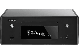 DENON RCDN-10 sztereó erősítő, fekete (DLNA, AirPlay, BT, Wifi)