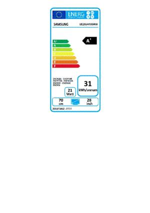 TV LED 28" - Samsung 28J4100, HDMI, USB, Negro