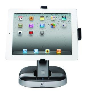 Soporte con altavoces - Logitech Speaker Stand para iPad