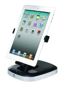 Soporte con altavoces - Logitech Speaker Stand para iPad