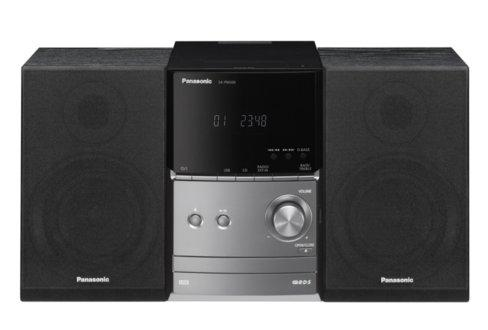 Microcadena - Panasonic PM-200EG-S, Negra/ Plata