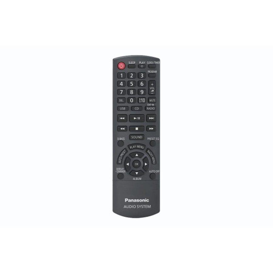 Microcadena - Panasonic PM-200EG-S, Negra/ Plata