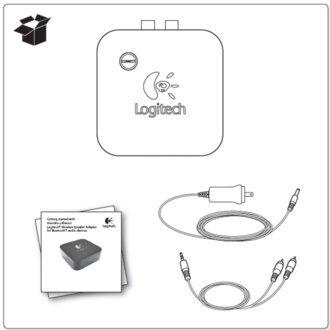 Adaptador para altavoces inalámbricos - Logitech Wireless Music Adapter, con Bluetooth