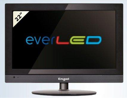 TV LED 22" - Engel LE2200B Full HD, 2 HDMI, USB grabador