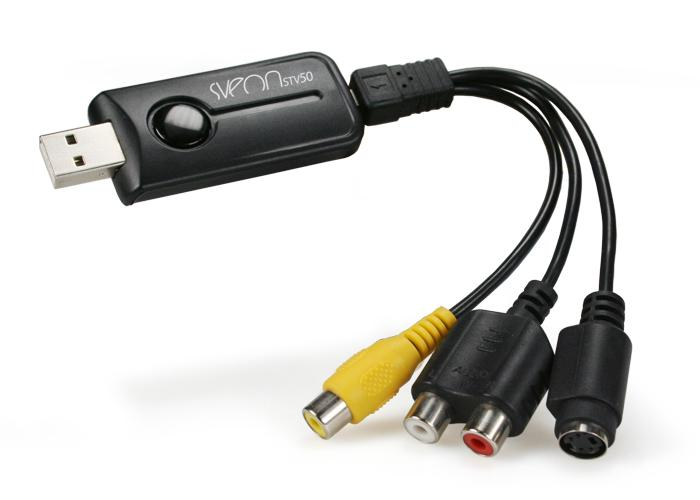 Sveon Capturadora De Vídeo - SveonStv50 720P, Para Gaming, Usb 2.0, Portátil